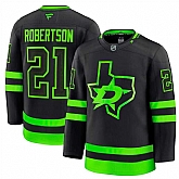 Men's Dallas Stars #21 Jason Robertson Black 2024-25 Alternate Stitched Hockey Jersey Dzhi,baseball caps,new era cap wholesale,wholesale hats